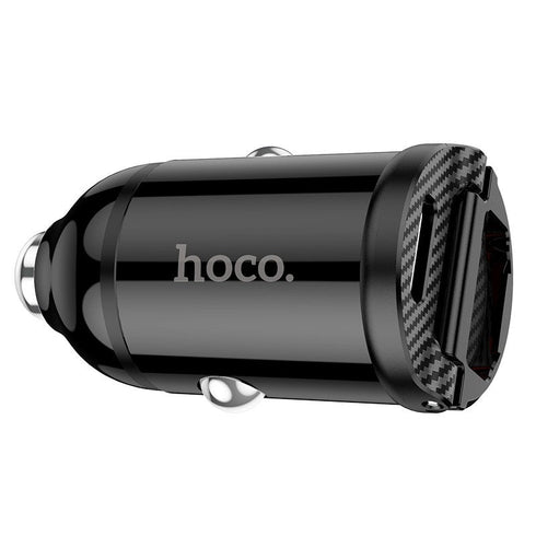 Hoco NZ2 Dual USB PD30W + QC3.0 Mini Car Charger